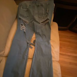 Loverly Fit ripped jeans, size 1x
